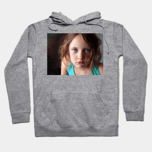 The day she was sick and didn't want to smile Hoodie by micklyn